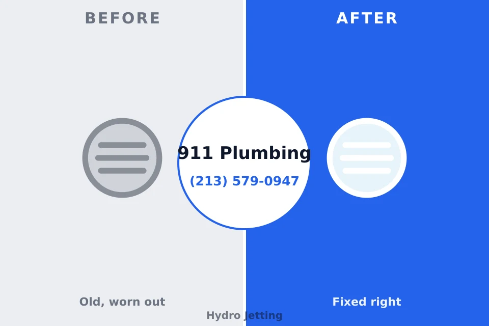 Before and after: plumbing company Bristol, VA